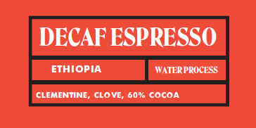 Decaf Espresso | Water Process